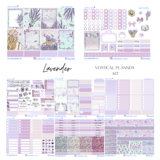 Lavender - Vertical Weekly