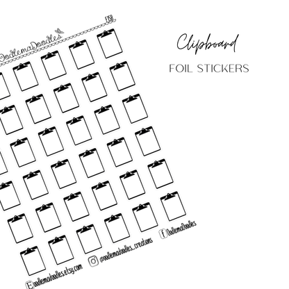 Clipboard Stickers - oodlemadoodles