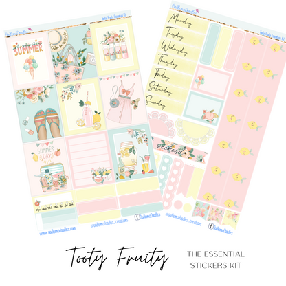 Fruity Essential Planner Sticker Kit