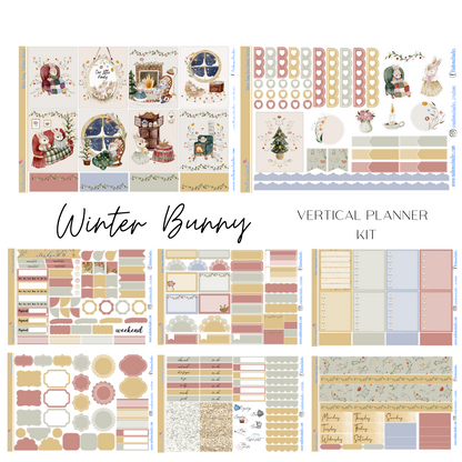 Winter Bunny Vertical Weekly