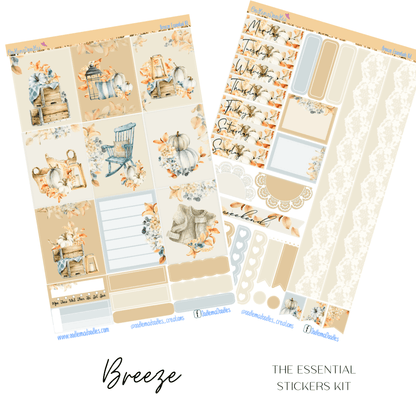 Breeze Essential Planner Sticker Kit - oodlemadoodles