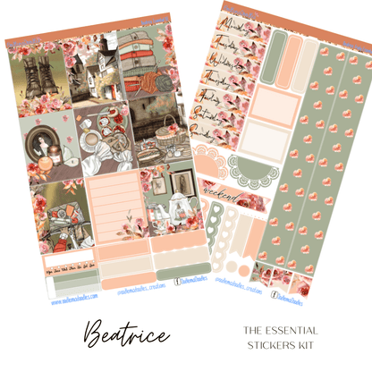 Beatrice Essential Planner Sticker Kit - oodlemadoodles