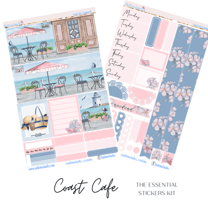 Coast Cafe Essential Planner Sticker Kit - oodlemadoodles