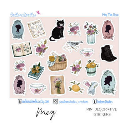 Meg Decorative Stickers