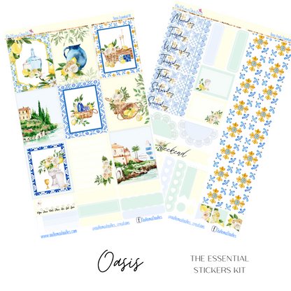 Oasis Essential Planner Sticker Kit