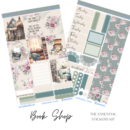 BookShop Essential Planner Sticker Kit