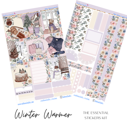 Winter Warmer Essential Planner Sticker Kit