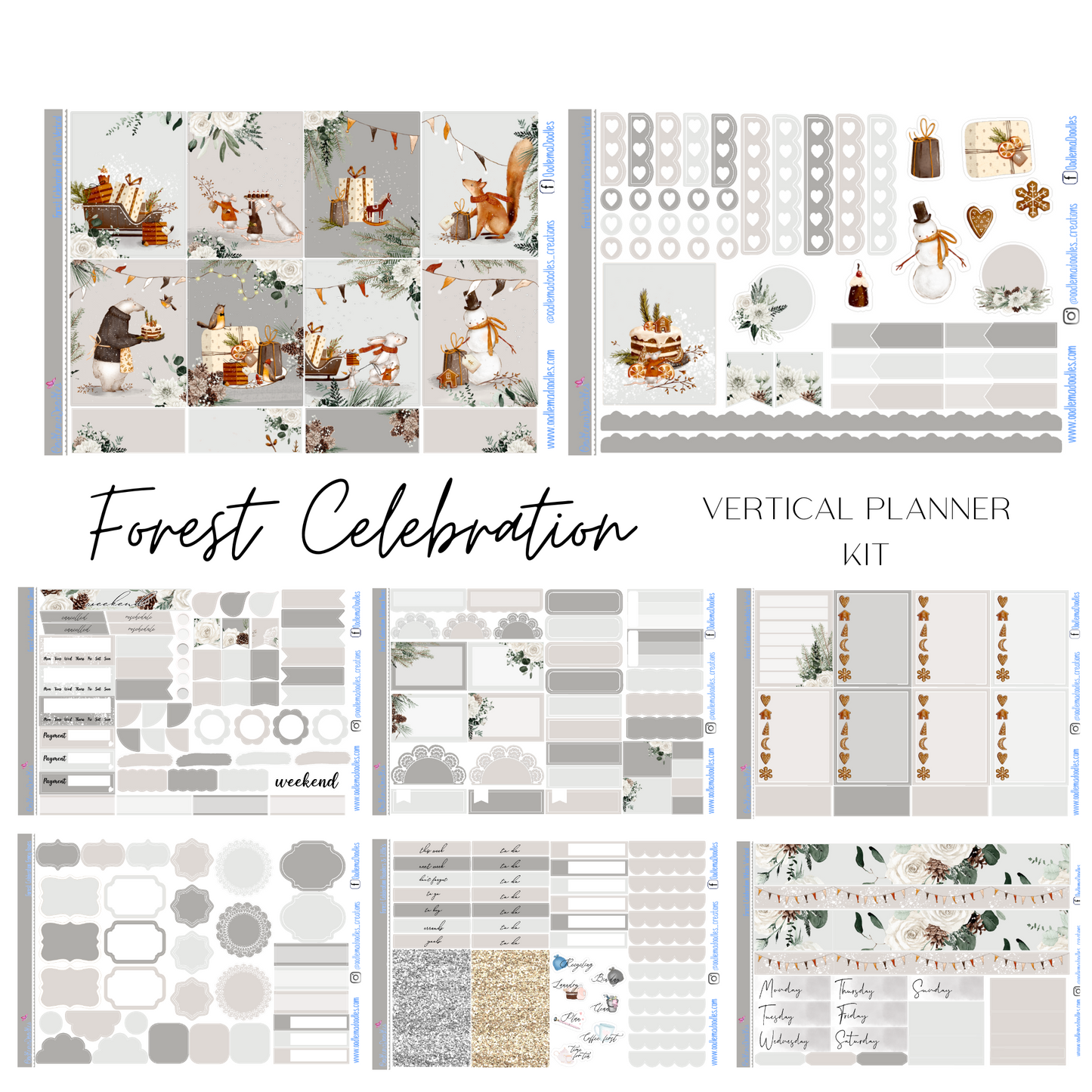 Forest Celebration Vertical Weekly