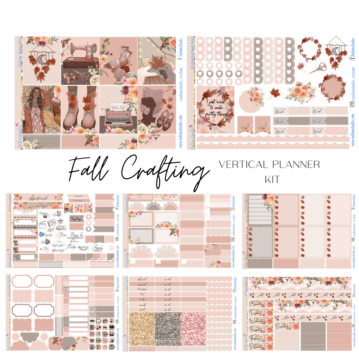 Fall Crafting Vertical Weekly