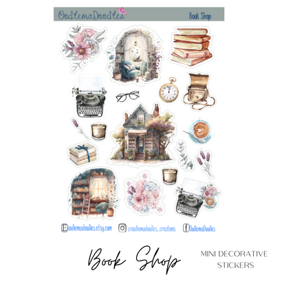 BookShop Mini Decorative Stickers