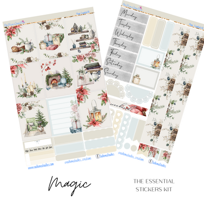 Magic Essential Planner Sticker Kit