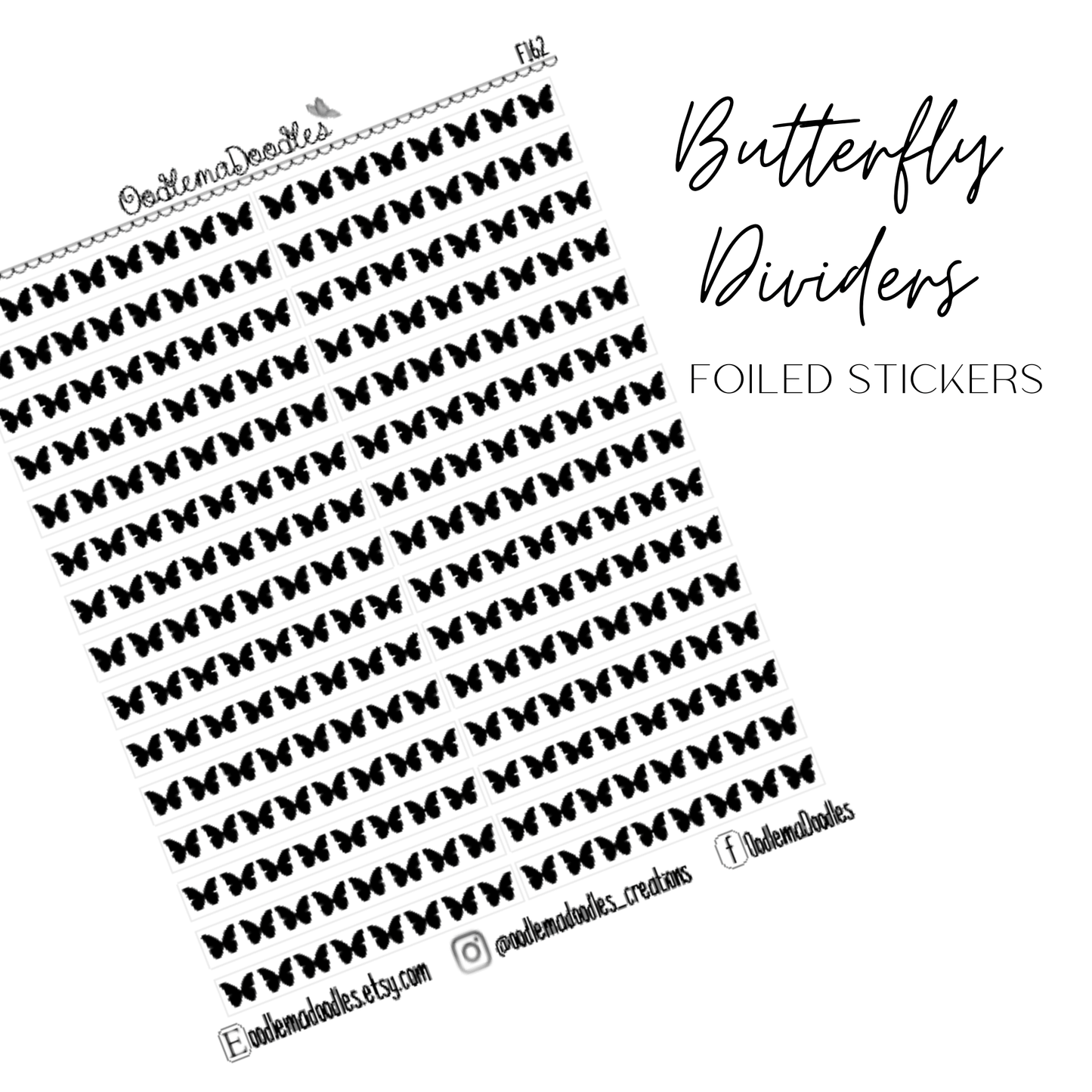 Butterfly Dividers - oodlemadoodles