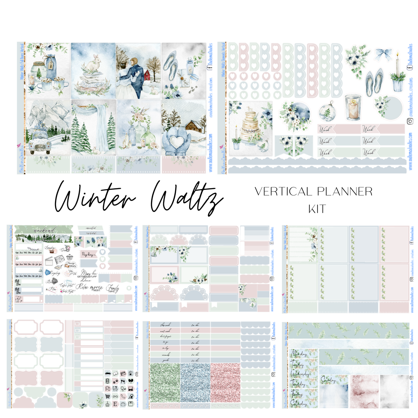 Winter Waltz Vertical Weekly