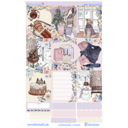 Winter Warmer Essential Planner Sticker Kit