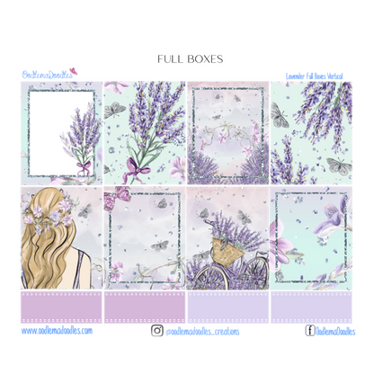 Lavender - Vertical Weekly