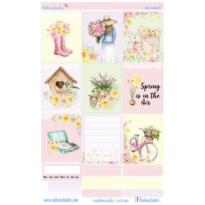 Lola Essential Planner Sticker Kit