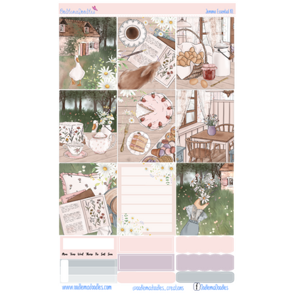 Jemima Essential Planner Sticker Kit