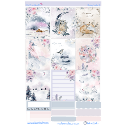 Mystery Essential Planner Sticker Kit