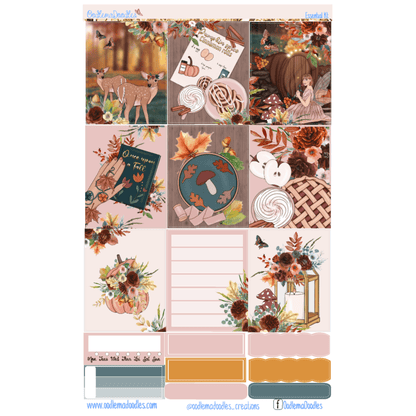 Autumns Queendom Essential Planner Sticker Kit - oodlemadoodles