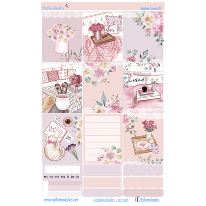 Weekend Essential Planner Sticker Kit