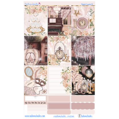 Midnight Essential Planner Sticker Kit