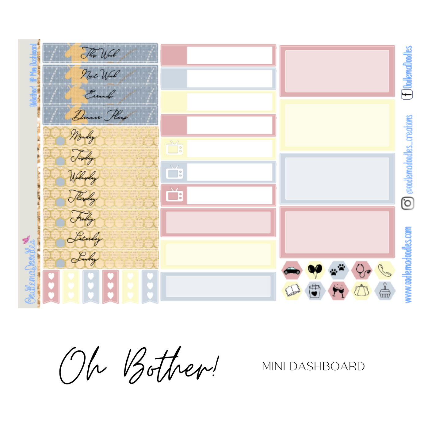 Oh Bother!- Mini HP Dashboard