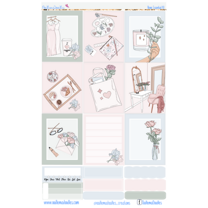 Rene Essential Planner Sticker Kit