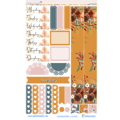 Autumns Queendom Essential Planner Sticker Kit - oodlemadoodles