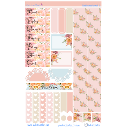 Island Dreaming Essential Planner Sticker Kit