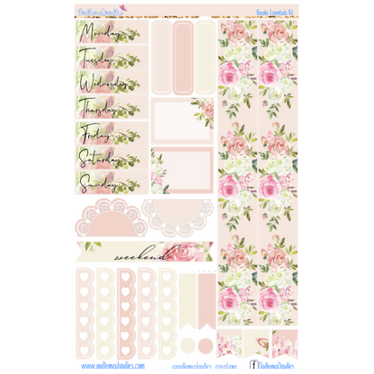 Rosalie Essential Planner Sticker Kit