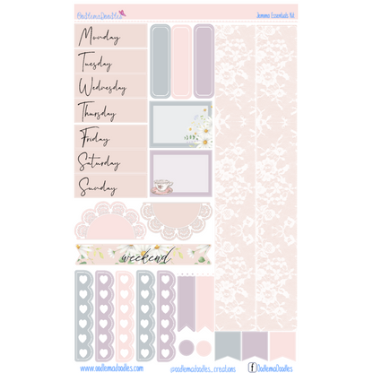 Jemima Essential Planner Sticker Kit