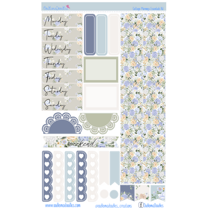 Cottage Mornings Essential Planner Sticker Kit