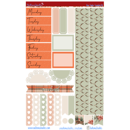 Dear Santa Essential Planner Sticker Kit - oodlemadoodles