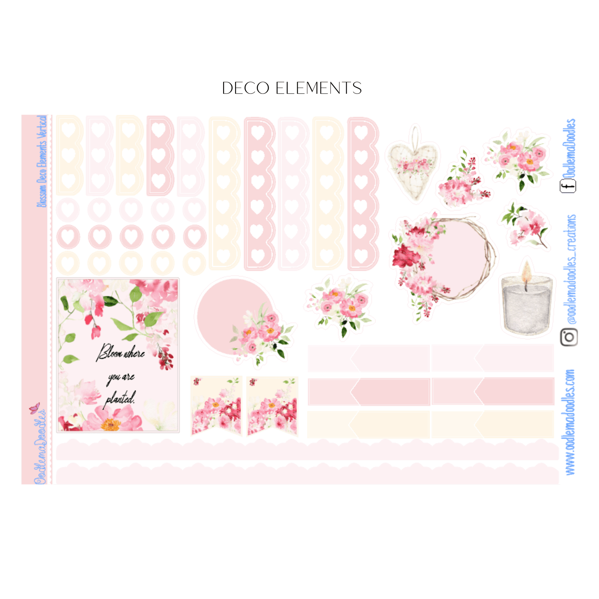 Blossoms Mini Kit - oodlemadoodles
