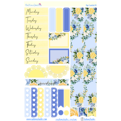 Hope Essential Planner Sticker Kit