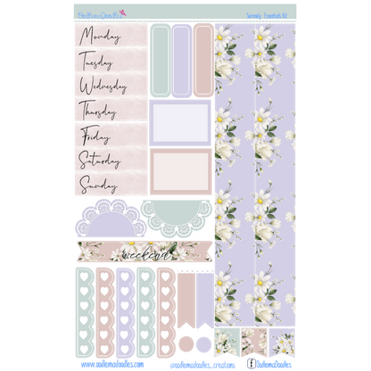 Serenity Essential Planner Sticker Kit