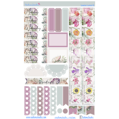 Coronation Essential Planner Sticker Kit