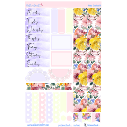 Adelina Essential Planner Sticker Kit - oodlemadoodles