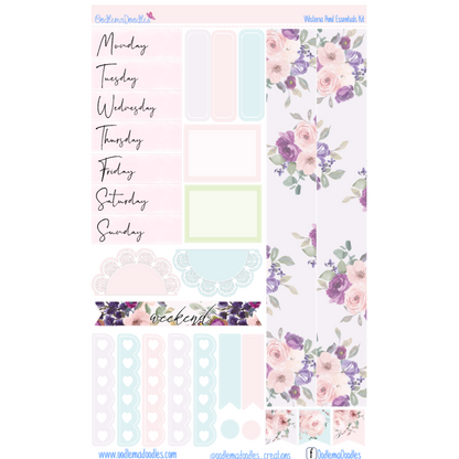 Wisteria Pond Essential Planner Sticker Kit