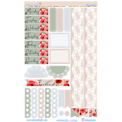 1943 Essential Planner Sticker Kit - oodlemadoodles