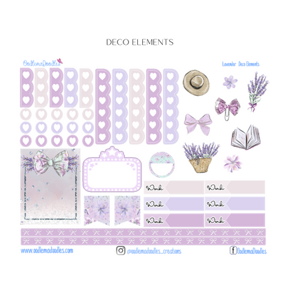 Lavender - Vertical Weekly