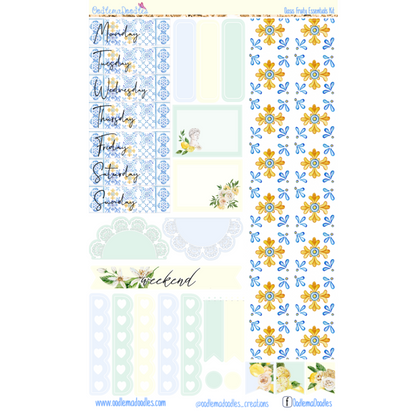 Oasis Essential Planner Sticker Kit