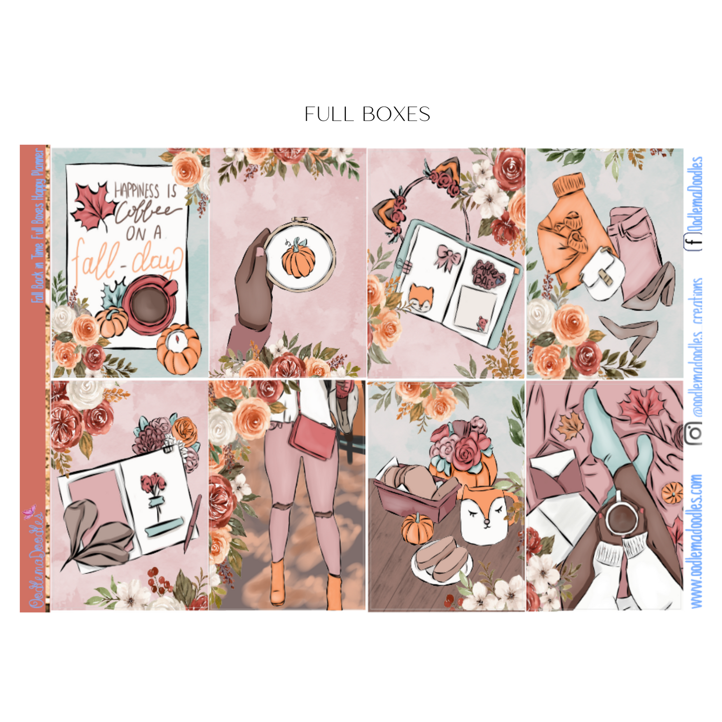 Fall Back in Time Happy Planner Classic