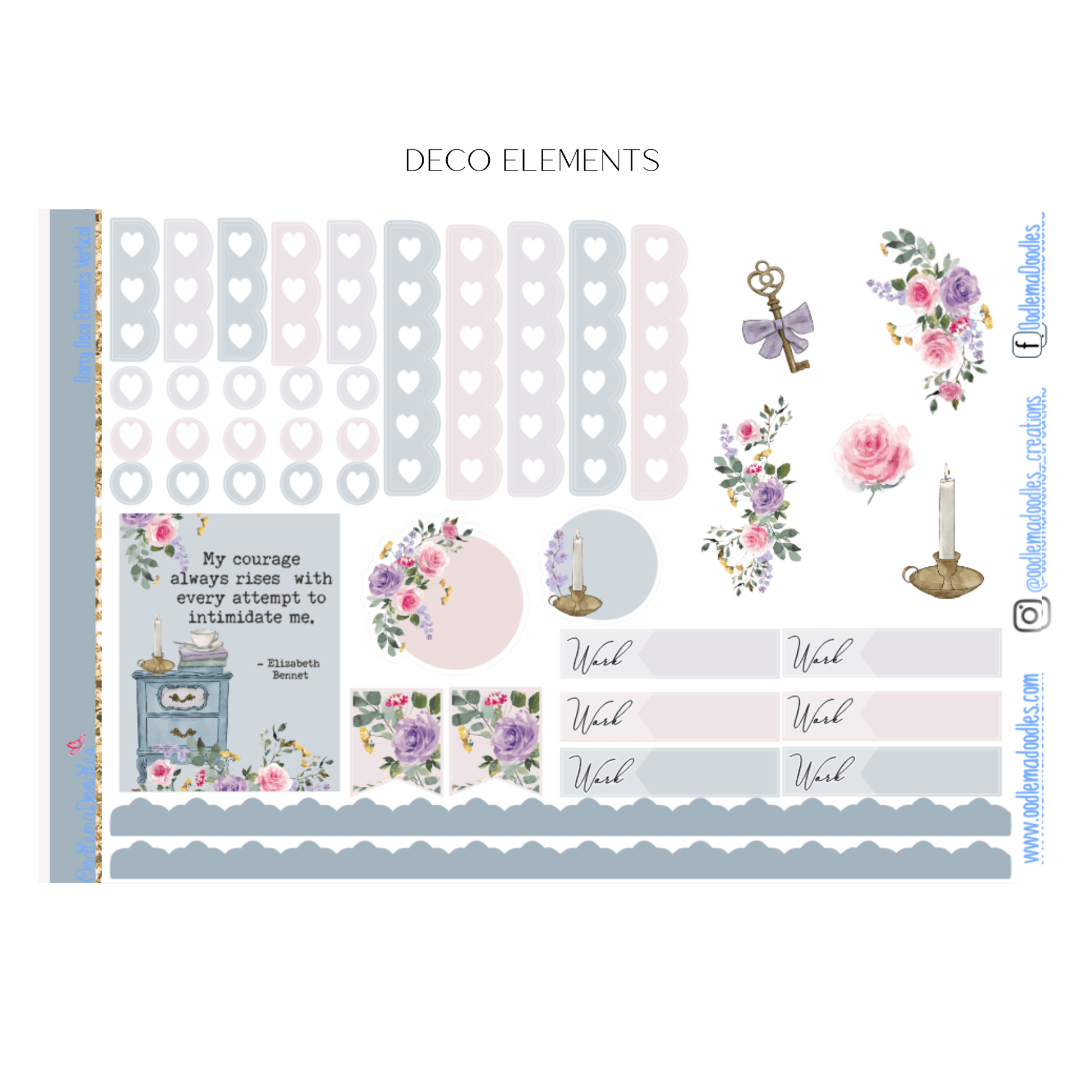 Darcy Mini Kit - oodlemadoodles