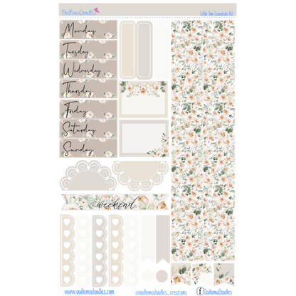 Little One Essential Planner Sticker Kit