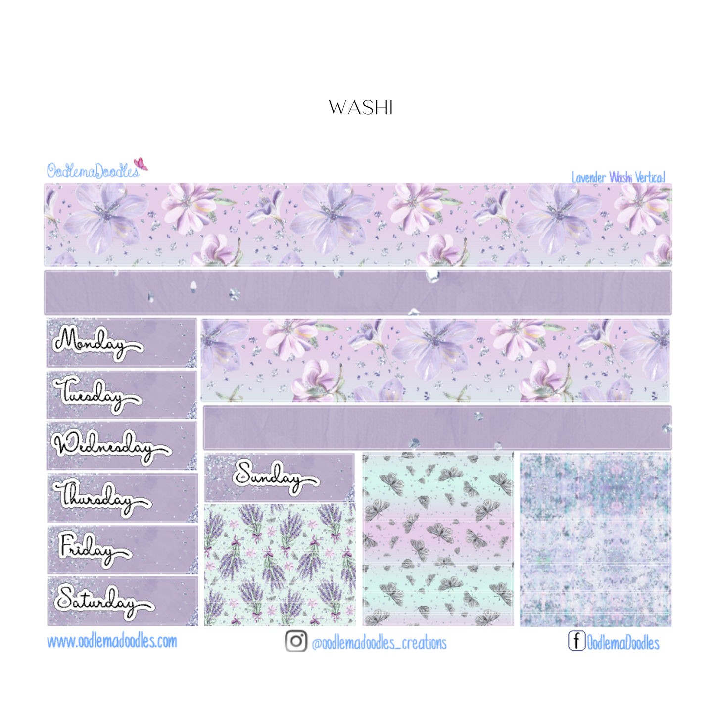 Lavender - Vertical Weekly