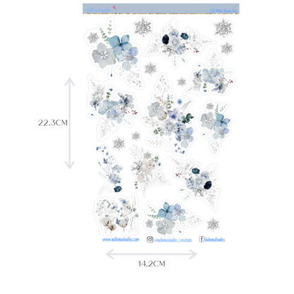 Winter Dreams Large Decorative Planner Stickers