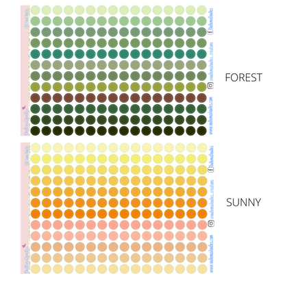 Functional Regular Dot Stickers