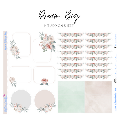 Dream Big Addon & Extra Washi Options