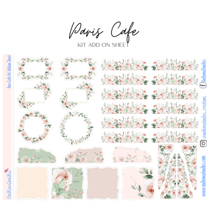 Paris Cafe Addon & Extra Washi Options